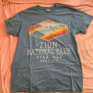 Zion National Park Medium Short Sleeve Tee